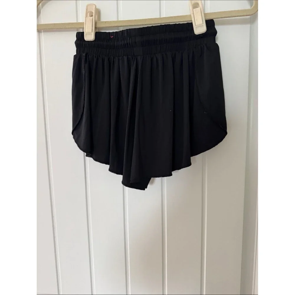 Black Kid’s Athletic Layered Shorts